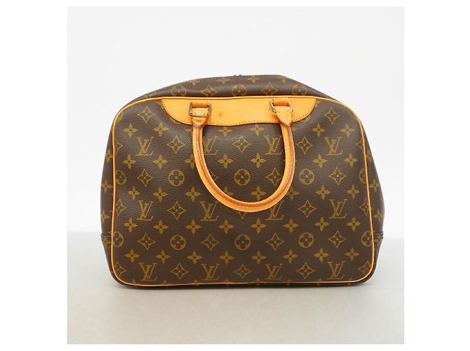 Borsa Louis Vuitton Monogram Deauville Marrone - vista 14