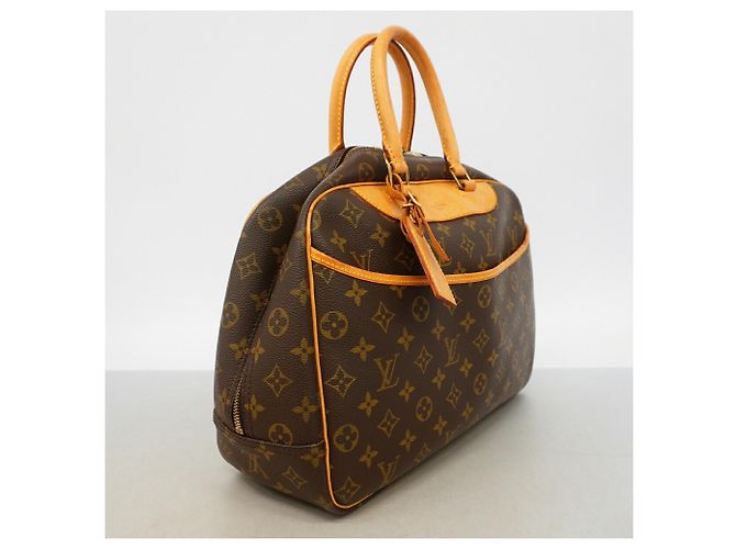 Borsa Louis Vuitton Monogram Deauville Marrone - vista 2