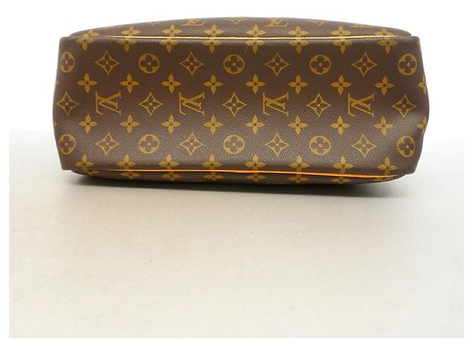 Borsa Louis Vuitton Monogram Deauville Marrone - vista 3