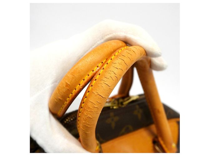 Borsa Louis Vuitton Monogram Deauville Marrone - vista 6
