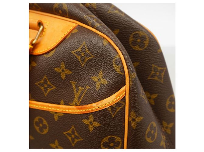 Borsa Louis Vuitton Monogram Deauville Marrone - vista 7