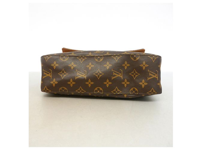 Bolsa de Ombro Louis Vuitton Monogram Mini Looping Marrom - vista 3