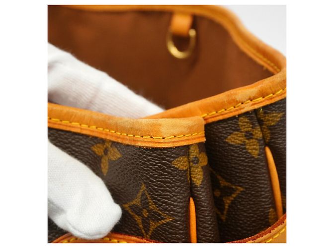 Borsa Tote Orizzontale Louis Vuitton Monogram Batignolles Marrone - vista 7