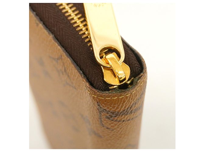 Cartera Zippy Monogram Reverse Louis Vuitton Castaño - vista 6