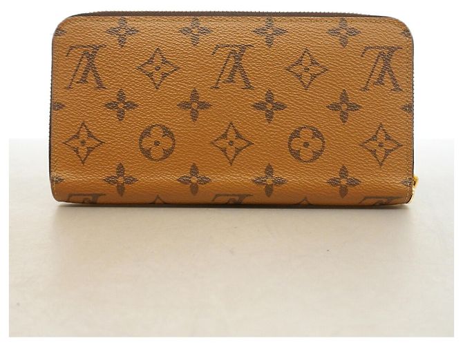 Cartera Zippy Monogram Reverse Louis Vuitton Castaño - vista 9