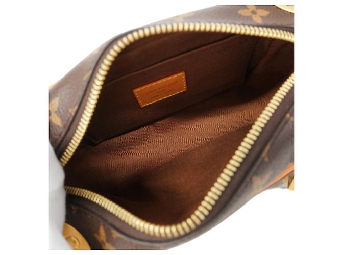 Borsa a tracolla Louis Vuitton Monogram Archive Mini Soft Trunk Marrone - vista 4