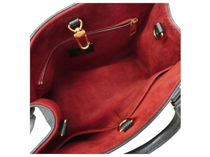 Louis Vuitton Monogram Empreinte Bicolor OnTheGo PM Handtasche Schwarz Beige - Ansicht 4