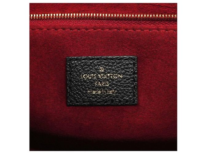 Louis Vuitton Monogram Empreinte Bicolor OnTheGo PM Handtasche Schwarz Beige - Ansicht 5