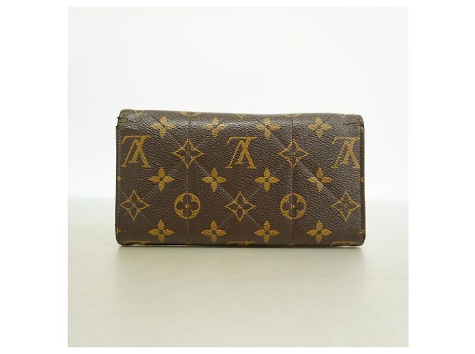 Louis Vuitton Monogram Etoile Portefeuille Sarah Long Wallet Marrone - vista 10