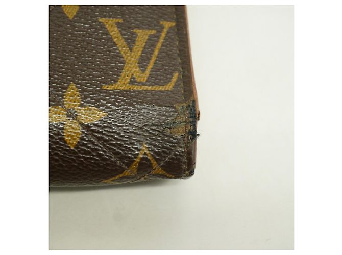 Louis Vuitton Monogram Etoile Portefeuille Sarah Long Wallet Marrone - vista 5