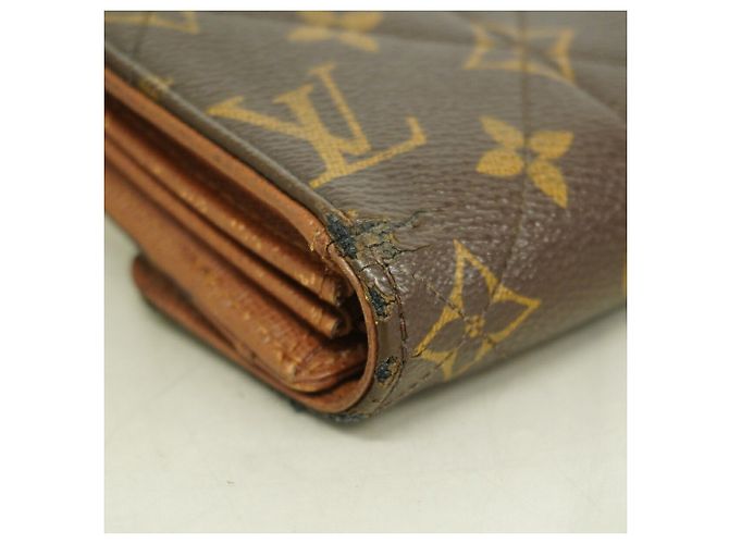 Louis Vuitton Monogram Etoile Portefeuille Sarah Long Wallet Marrone - vista 6