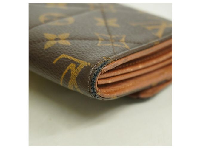 Louis Vuitton Monogram Etoile Portefeuille Sarah Long Wallet Marrone - vista 7