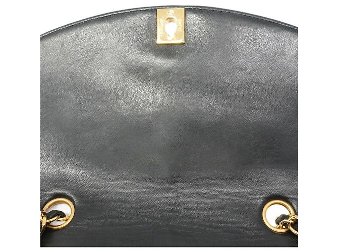 Borsa a tracolla Chanel Diana con catena Nero - vista 10