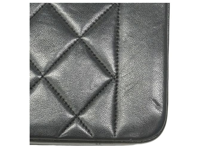 Borsa a tracolla Chanel Diana con catena Nero - vista 8
