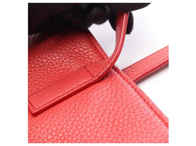 Borsa Tote Miu Miu in pelle rossa Rosso - vista 10