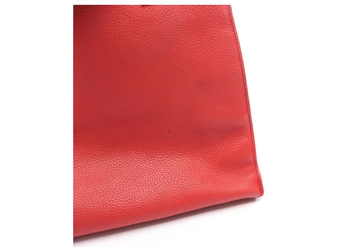 Borsa Tote Miu Miu in pelle rossa Rosso - vista 14