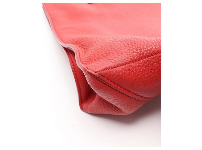 Borsa Tote Miu Miu in pelle rossa Rosso - vista 17