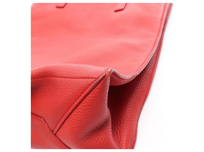 Borsa Tote Miu Miu in pelle rossa Rosso - vista 18