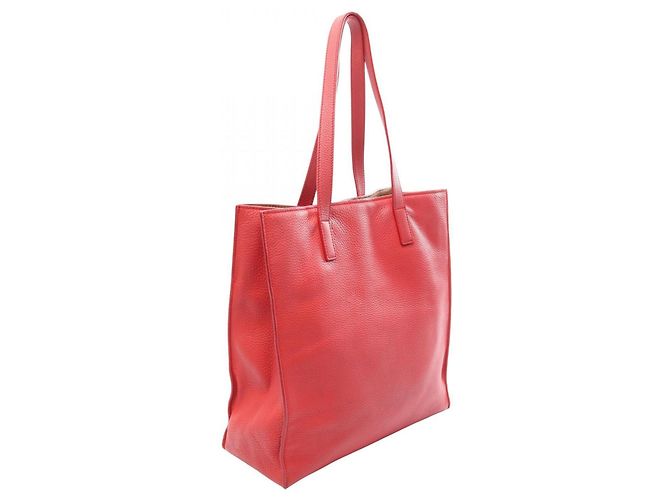 Borsa Tote Miu Miu in pelle rossa Rosso - vista 2