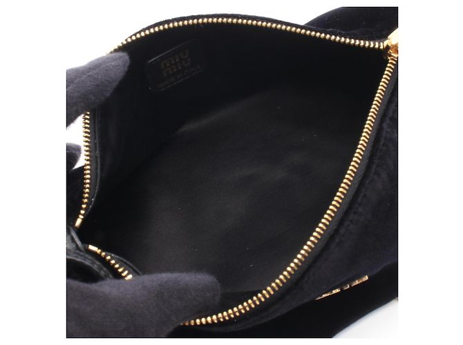 Borsa a mano Miu Miu nera Nero - vista 3