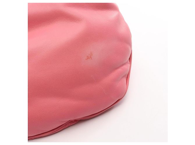 Borsa a mano Miu Miu in pelle rosa - vista 7