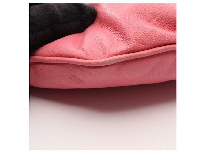 Borsa a mano Miu Miu in pelle rosa - vista 9
