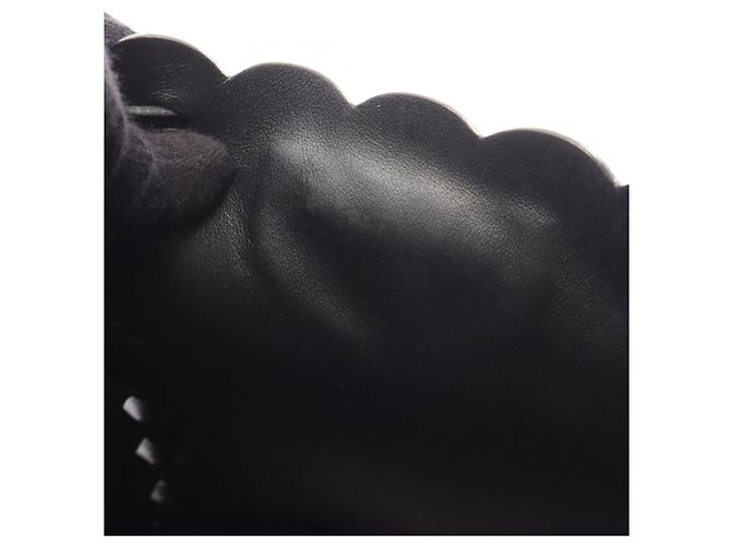 Borsa bucket Miu Miu in pelle nera Nero - vista 10