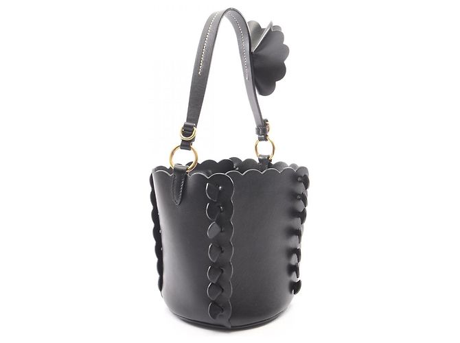 Borsa bucket Miu Miu in pelle nera Nero - vista 2