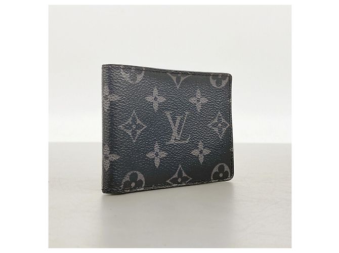 Portafoglio Bill Monogram Eclipse Louis Vuitton Nero - vista 2