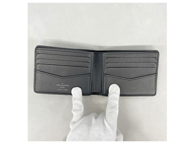 Portafoglio Bill Monogram Eclipse Louis Vuitton Nero - vista 3