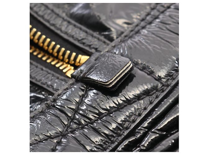 Miu Miu Matelassé Handtasche Schwarz - Ansicht 10