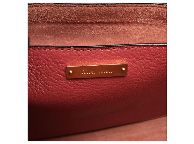 Borsa 2-Way Madras Miu Miu Rosa - vista 4