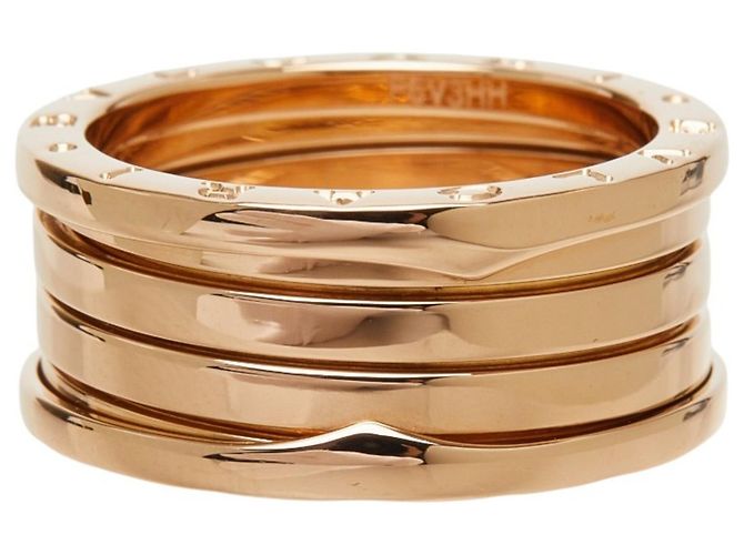 Bulgari Anillo B-ZERO1 Bvlgari en oro rosa 18K Dorado - vista 2