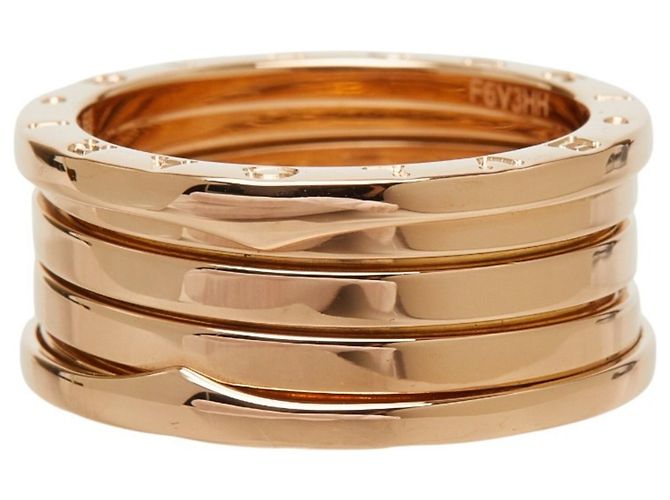 Bulgari Anillo B-ZERO1 Bvlgari en oro rosa 18K Dorado - vista 3