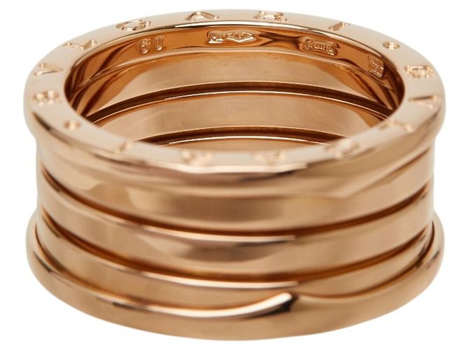 Bulgari Anillo B-ZERO1 Bvlgari en oro rosa 18K Dorado - vista 6