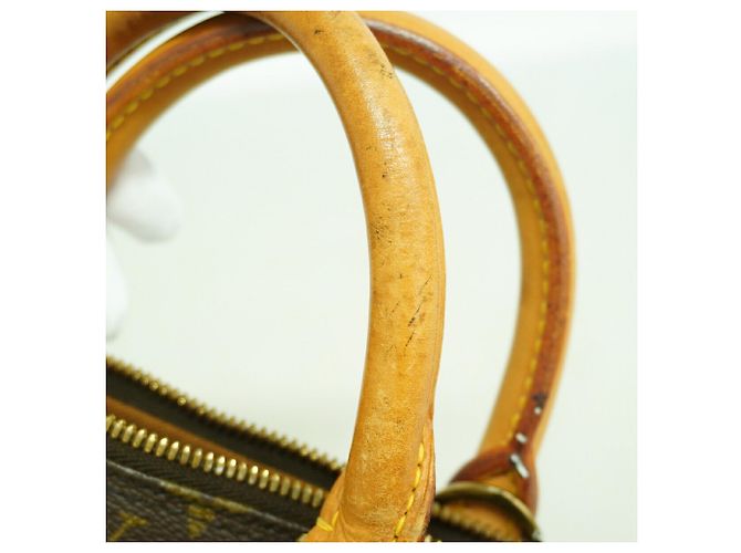 Borsa Louis Vuitton Alma Monogram Marrone - vista 10