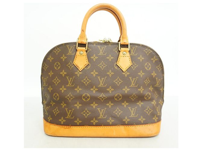 Borsa Louis Vuitton Alma Monogram Marrone - vista 11