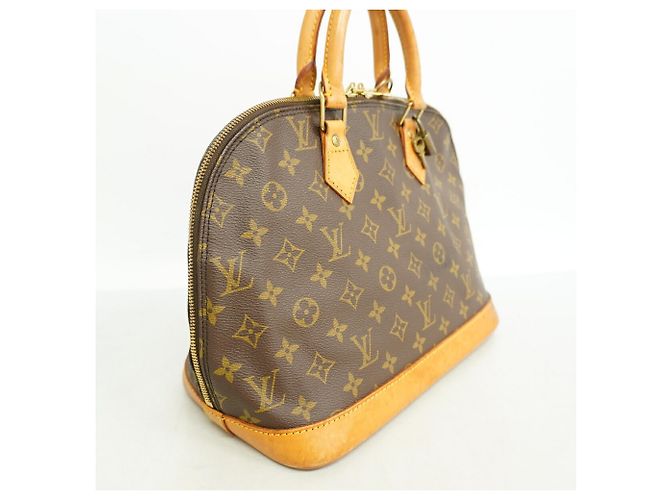 Borsa Louis Vuitton Alma Monogram Marrone - vista 2
