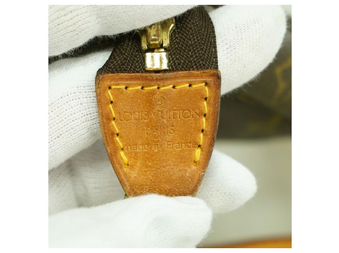 Louis Vuitton Monogram Pochette Accessoires Schultertasche Braun - Ansicht 5