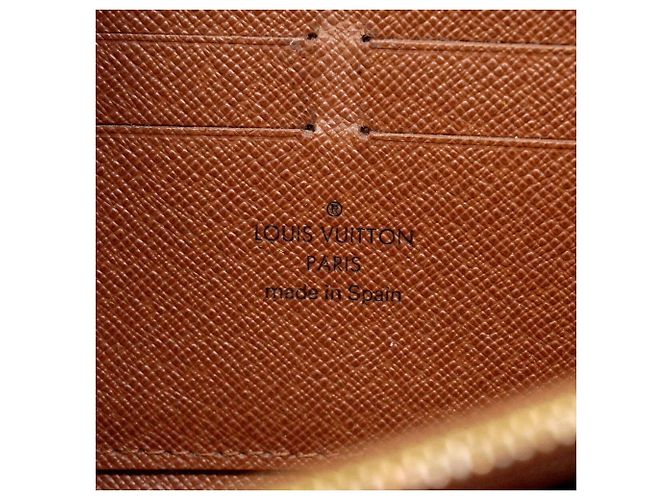 Portafoglio Zippy Monogram Louis Vuitton Marrone - vista 5