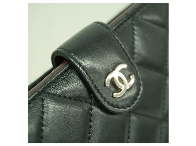 Cartera Chanel Matelassé de piel de cordero Negro - vista 7