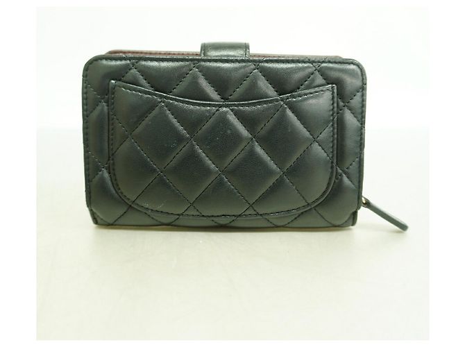 Cartera Chanel Matelassé de piel de cordero Negro - vista 9