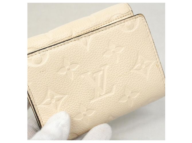 Louis Vuitton Tri-fold Wallet in Cream - view 10