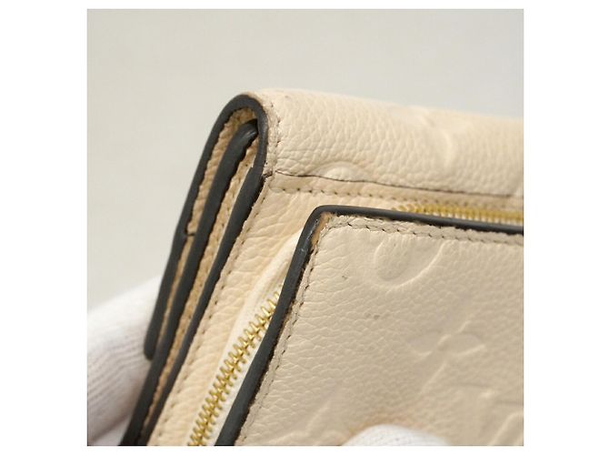 Louis Vuitton Tri-fold Wallet in Cream - view 7