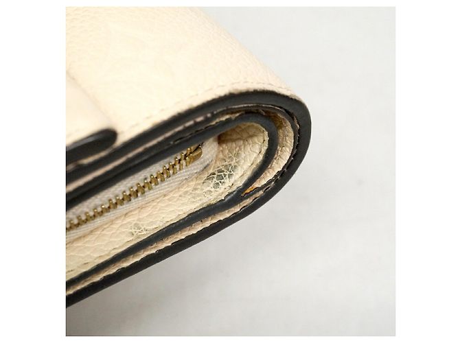 Louis Vuitton Tri-fold Wallet in Cream - view 9