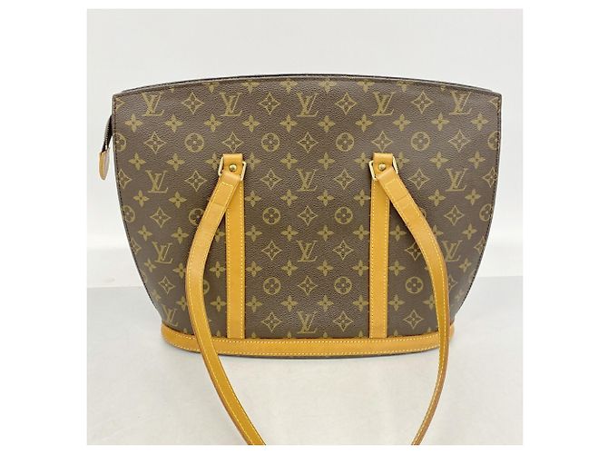 Borsa Tote Louis Vuitton Monogram Babylon Marrone - vista 11