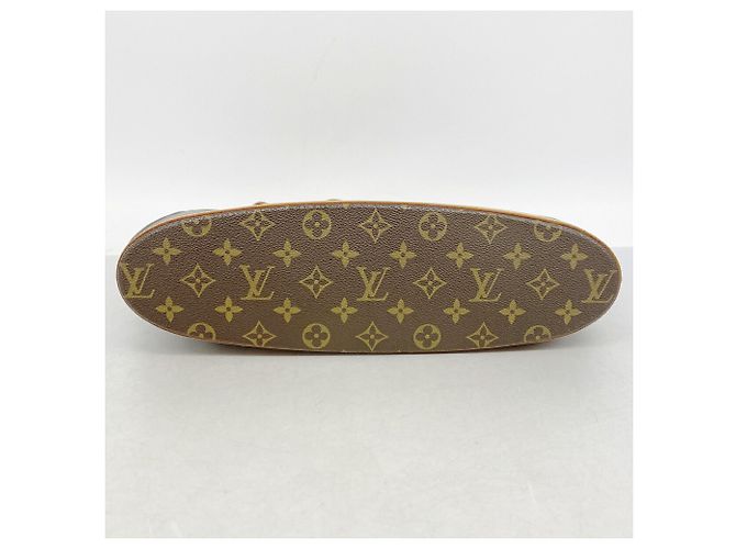 Borsa Tote Louis Vuitton Monogram Babylon Marrone - vista 3