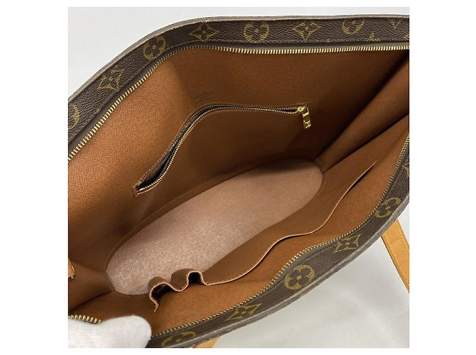 Borsa Tote Louis Vuitton Monogram Babylon Marrone - vista 4