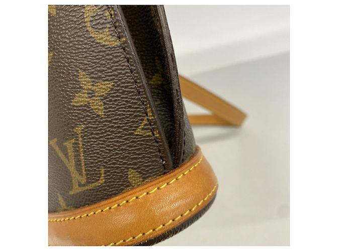Borsa Tote Louis Vuitton Monogram Babylon Marrone - vista 8