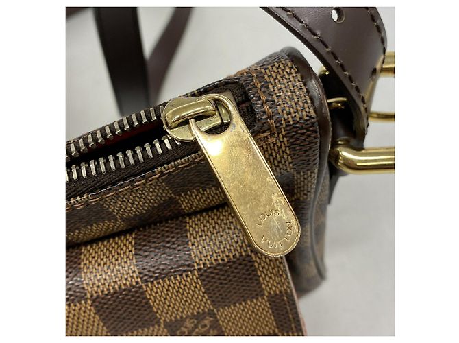 Borsa a tracolla Louis Vuitton Damier Ravello GM Damier ebene - vista 10